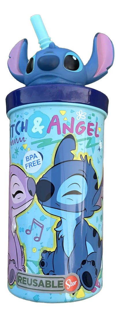 Vaso Stitch 3D Azul