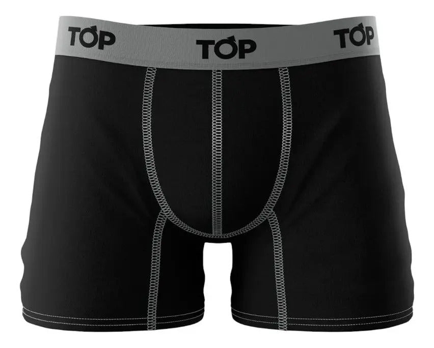 Pack 5 Boxer Medio Hombre  Algodon  Multicolor C4