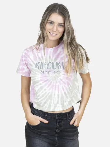 Polera Mujer Rosado Rip Curl