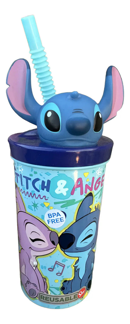Vaso Stitch 3D Azul