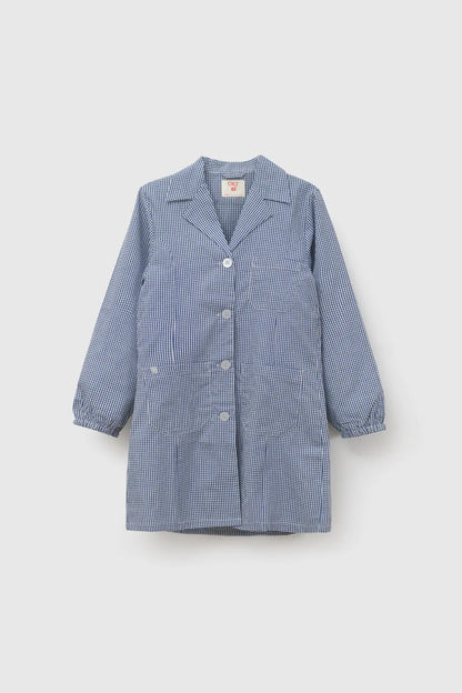 Delantal Escolar Niña Azul