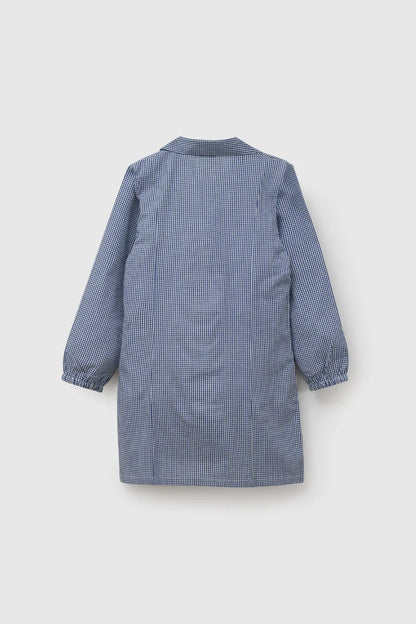 Delantal Escolar Niña Azul