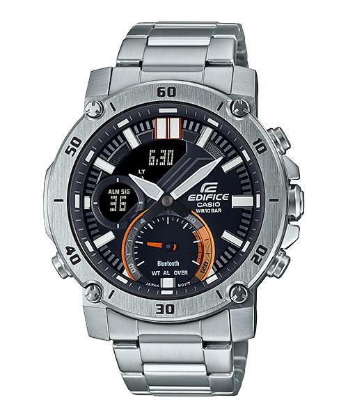 Reloj Hombre Edifice casual correa de acero inoxidable modelo ECB 20D 1A
