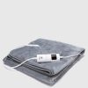 Manta Electrica Flannel Fleece 152 x 127 cm Gris