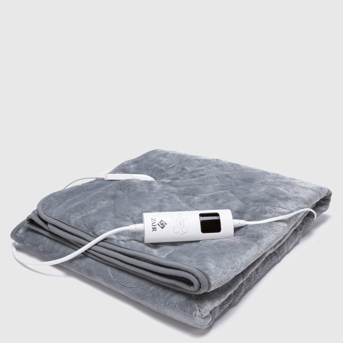 Manta Electrica Flannel Fleece 152 x 127 cm Gris