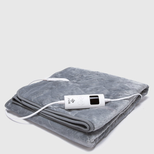 Manta Electrica Flannel Fleece 152 x 127 cm Gris