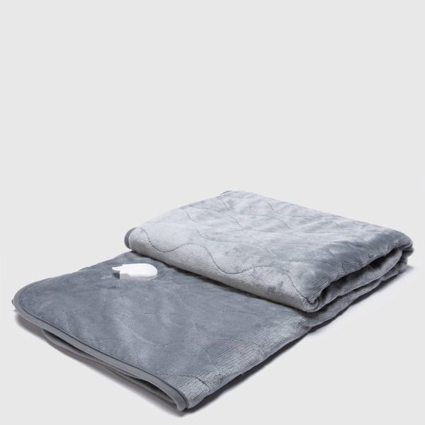 Manta Electrica Flannel Fleece 152 x 127 cm Gris