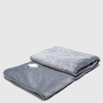 Manta Electrica Flannel Fleece 152 x 127 cm Gris