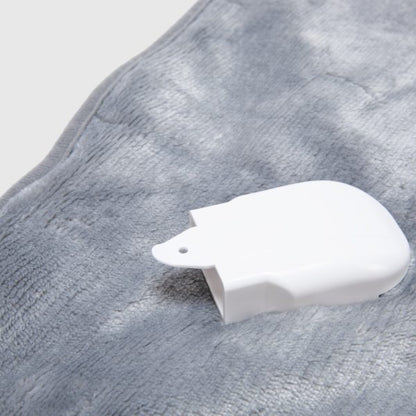 Manta Electrica Flannel Fleece 152 x 127 cm Gris