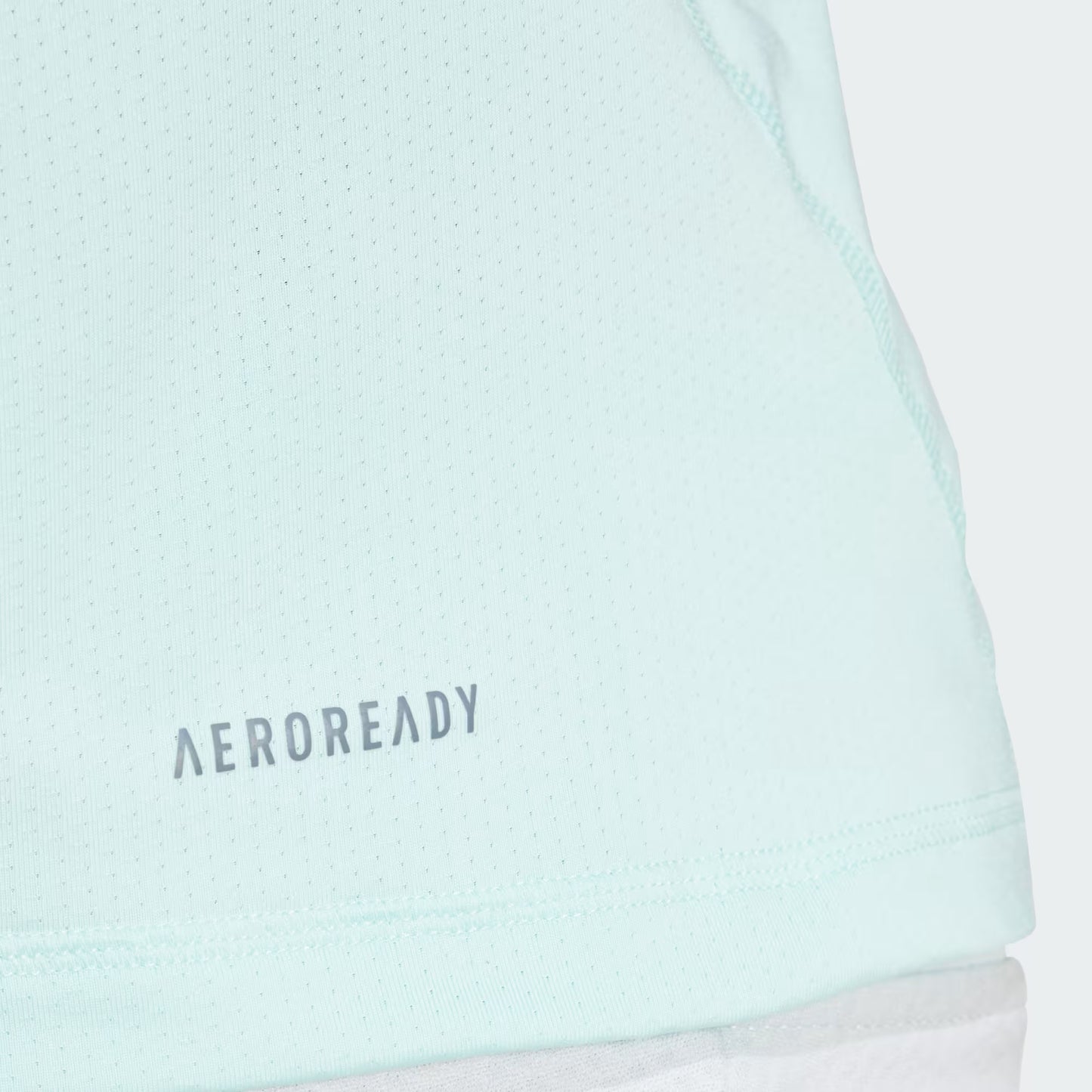 Polera Mujer Esqueleto Club Tennis Cuello en V Celeste