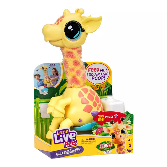 Peluche Unisex Interactivo Jirafa Amarillo