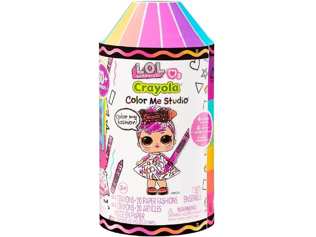 Muñeca Coleccionable LOL Surprise! Loves Crayola Color Me Studio