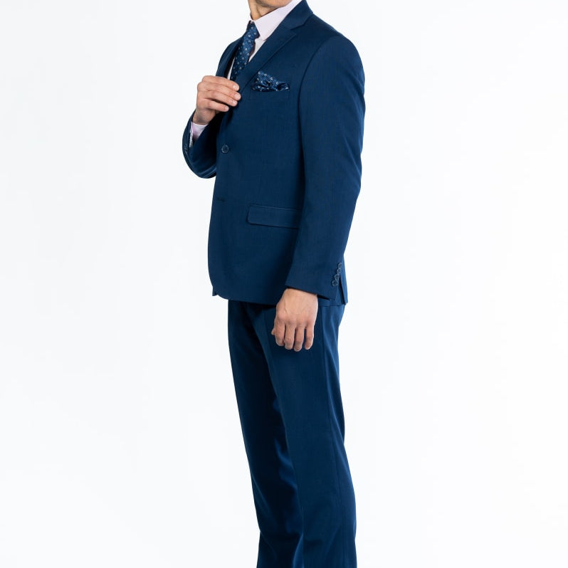Traje Hombre Ambo Arezzo W4 Azul