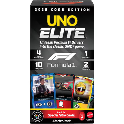 Juego de Cartas Uno Elite F1 Formula 1 Starter