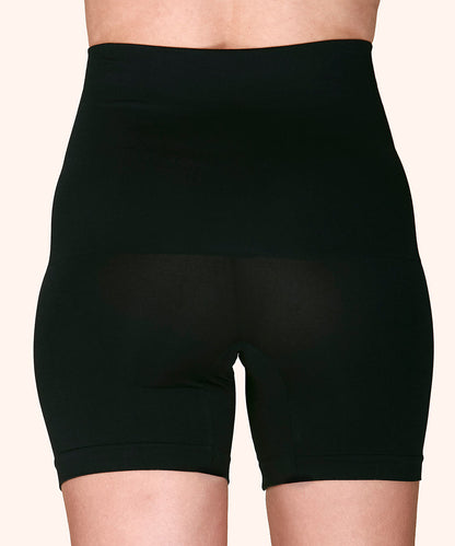 Faja Mujer Cuadro Seamless Control Negro