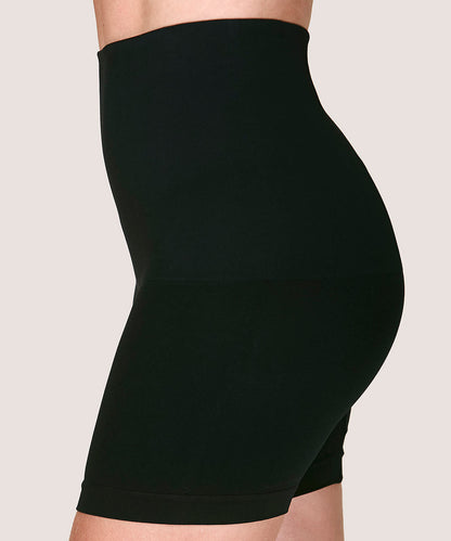 Faja Mujer Cuadro Seamless Control Negro