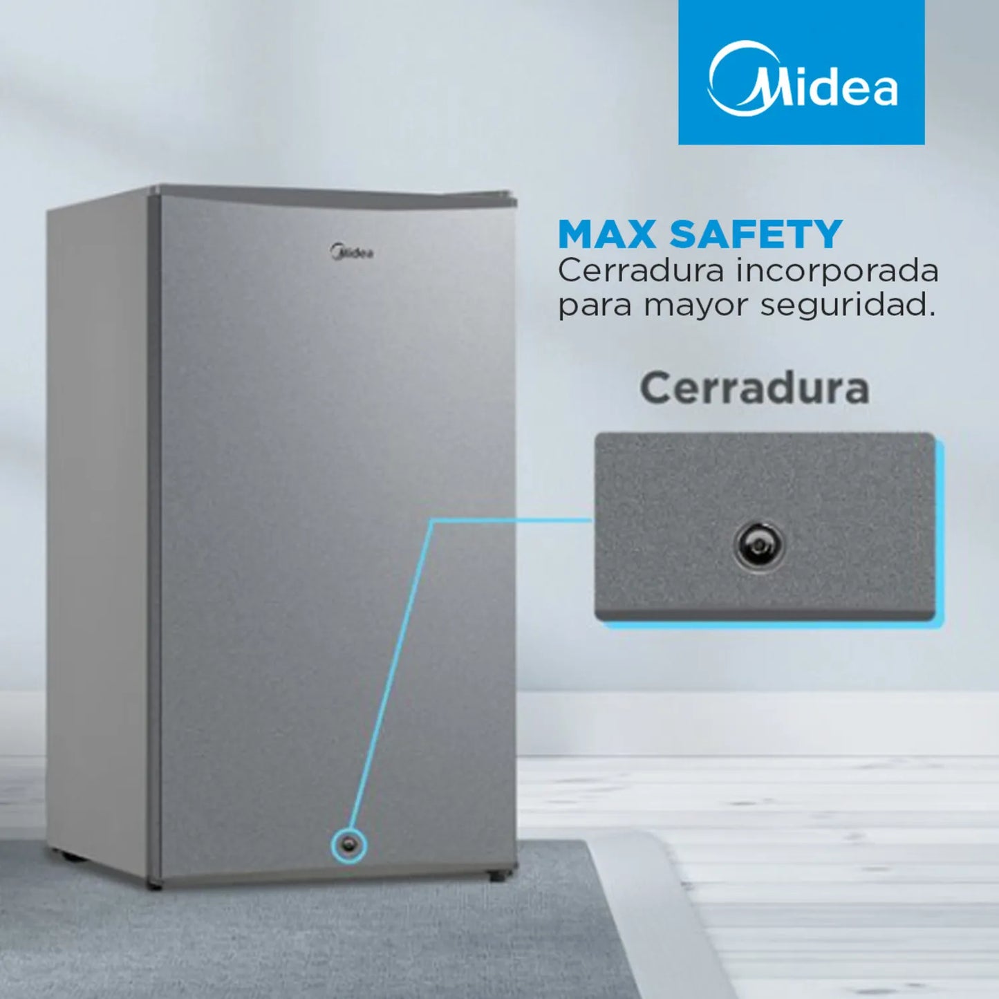 Frigobar Frío Directo Light Silver 93 lts