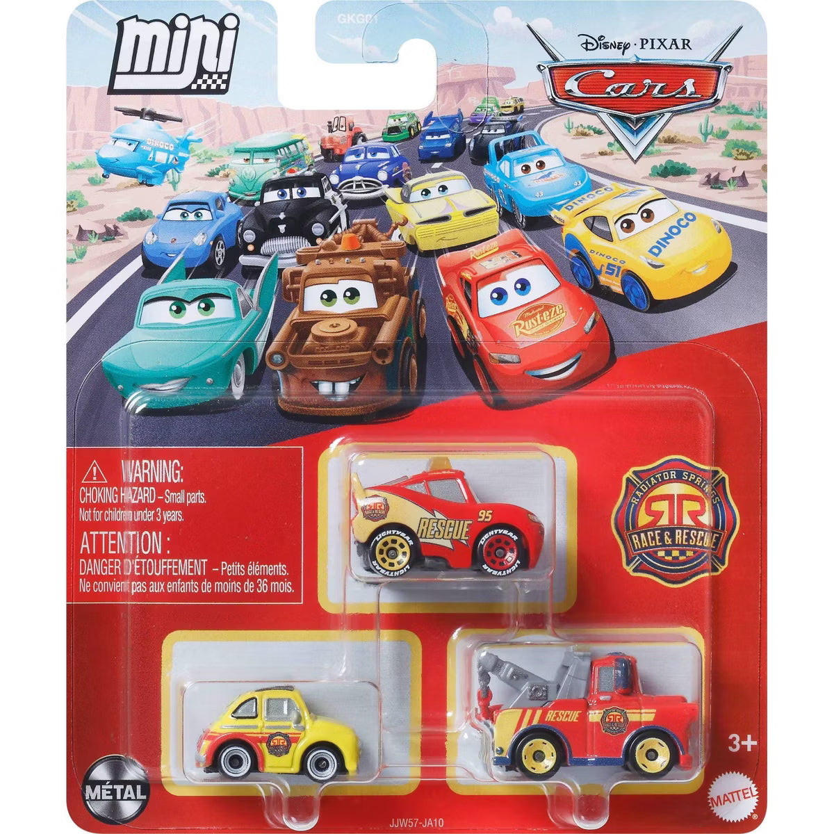 Mini Racers Race & Rescue Luigi, McQueen & Mater