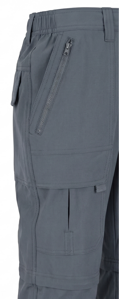 Pantalón Hombre Desmontable Kai Gris Oscuro