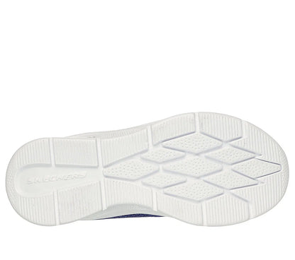Zapatilla Niña Con Cordon Microspec Max Blue
