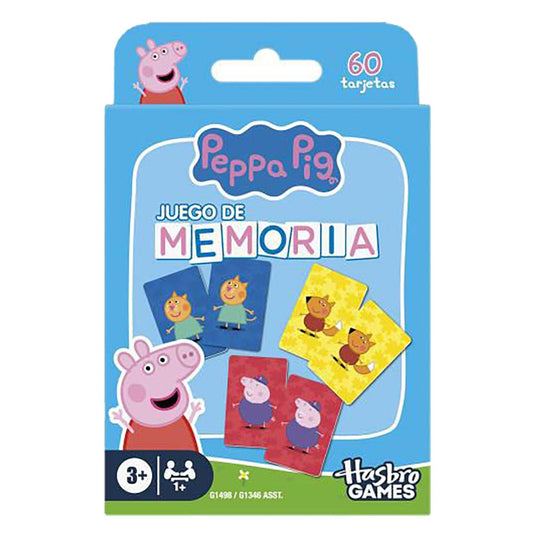 Juego Unisex De Memoria Peppa Pig Celeste