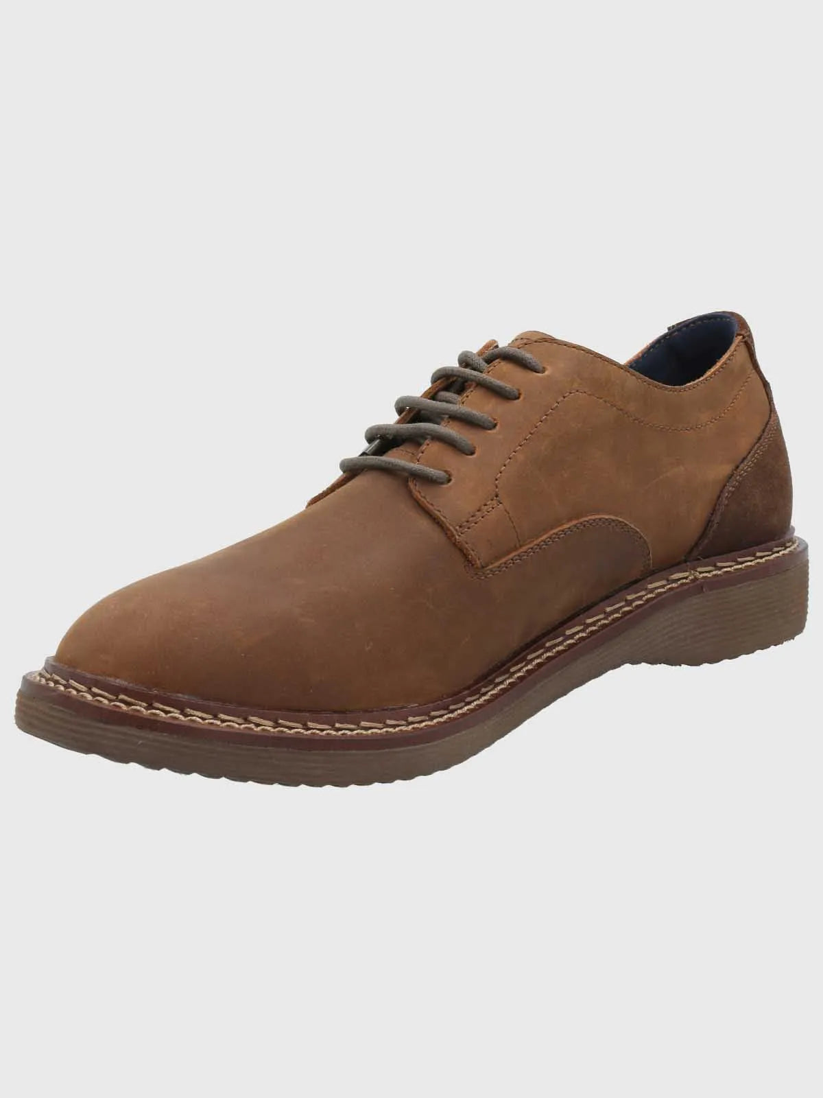 Zapato Hombre Cuero Mambo Café