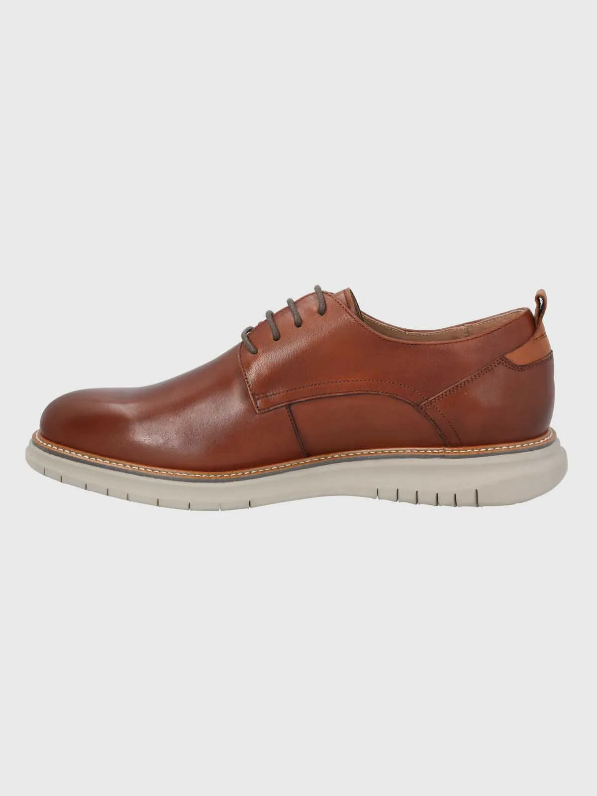 Zapato Hombre Cuero Hombre Rustic Café