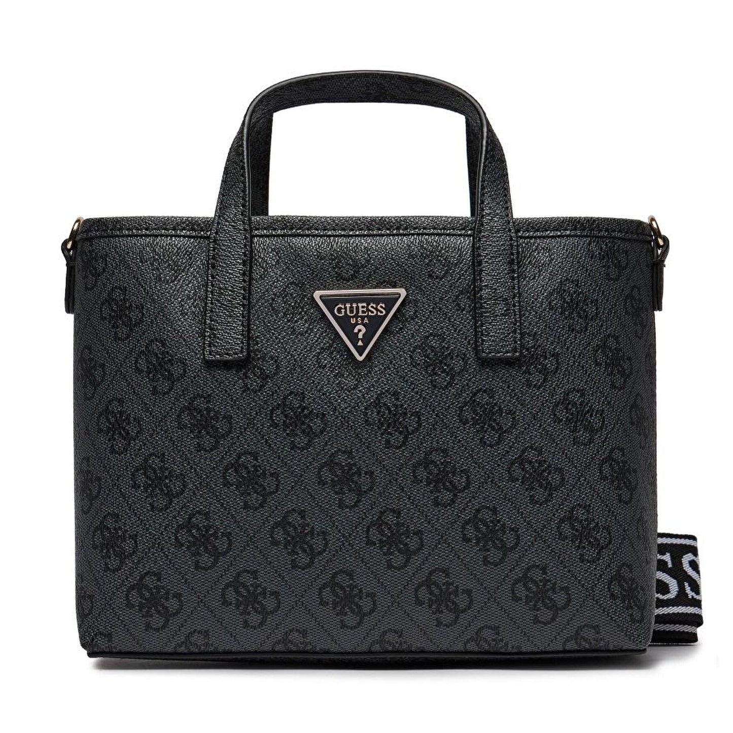 Cartera Mujer Mini Con Bolsito y Billetera Negro