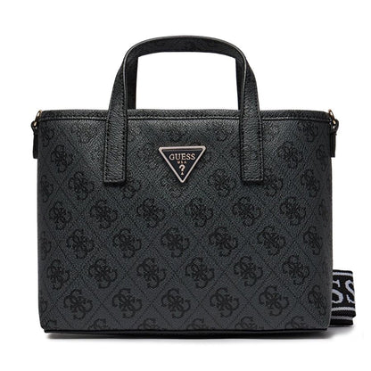 Cartera Mujer Mini Con Bolsito y Billetera Negro
