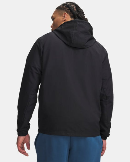 Cortaviento Hombre Deportivo Negro