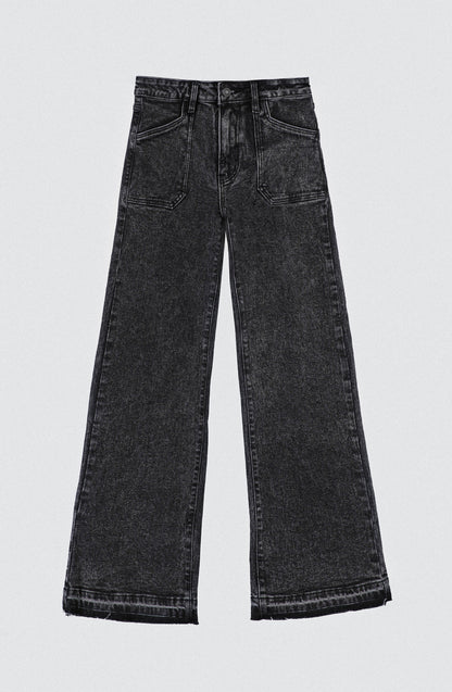 Pantalón Mujer Wide Leg Whistler Black