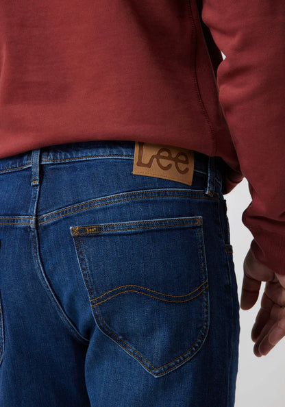 Jeans Hombre Daren Regular Straight Fit Blue Washed