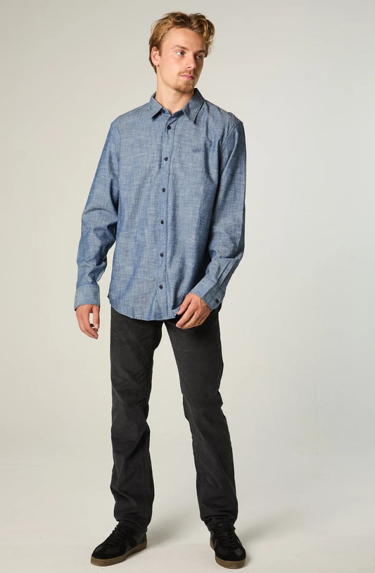 Pantalon Hombre Regular Gris Daren Cotele
