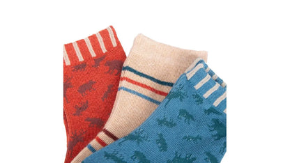 Pack 3 Calcetines Bebé Niño Algodón Animales Bosque Surtido