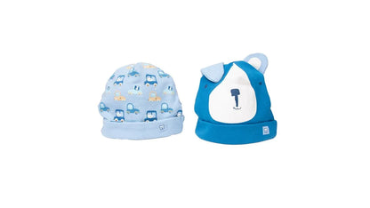 Pack 2 Gorro Recién Nacido Niño Perrito Surtido