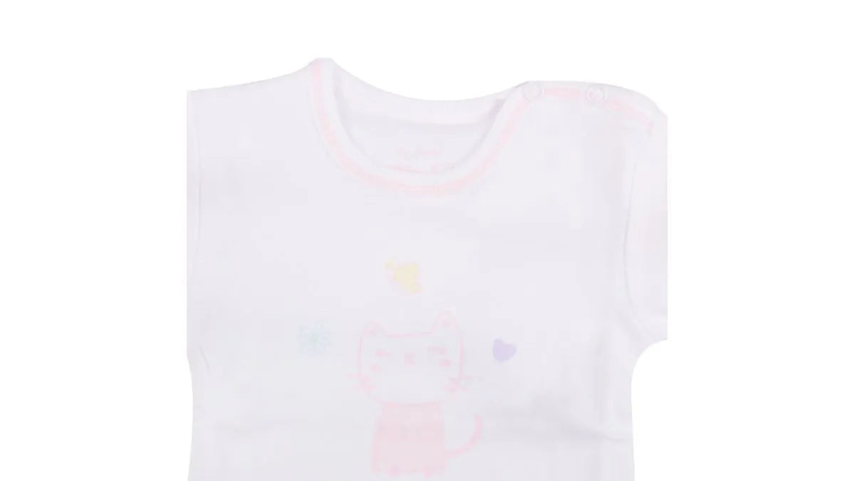 Set 2 Pzas Camiseta Bebe Niño Multicolor