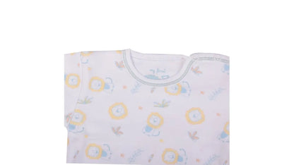 Set 2 Pzas Camiseta Bebe Niño Multicolor Leon