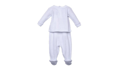 Conjunto Plush Recién Nacido Unisex Blanco