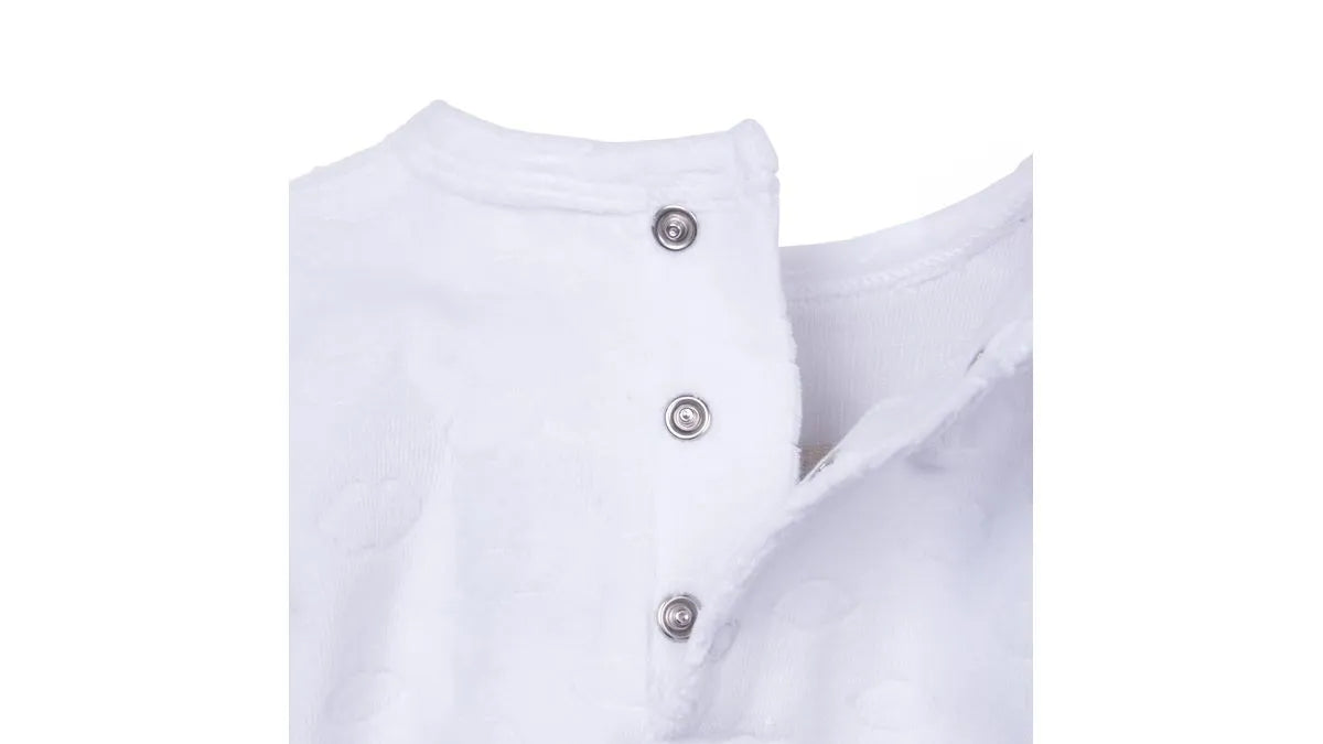 Conjunto Plush Recién Nacido Unisex Blanco