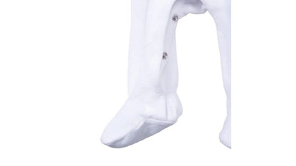 Osito Plush Recién Nacido Niña Bordado Frontal Blanco