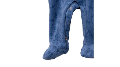 Osito Plush Recién Nacido Niño Bolsillo Delantero Azul