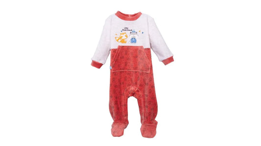 Osito Plush Recién Nacido Niño Bolsillo Delantero Terracota