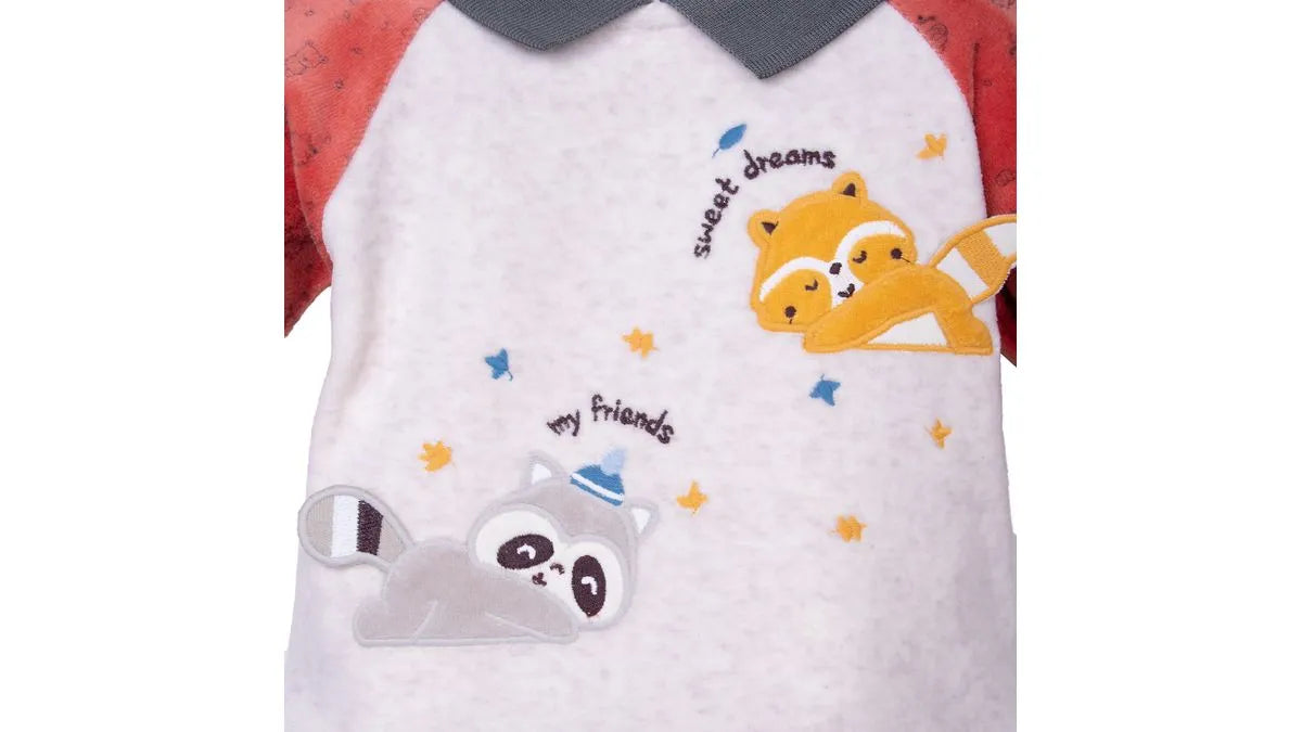 Conjunto Plush Recién Nacido Niño Animales Terracota