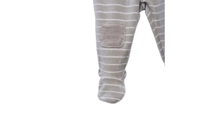 Conjunto Plush Recién Nacido Niño con Rayas Safari