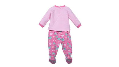 Pijama Bebé Niña Manga Larga Unicornio Rosado