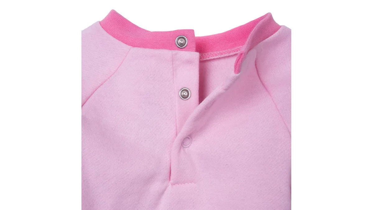 Pijama Bebé Niña Manga Larga Unicornio Rosado