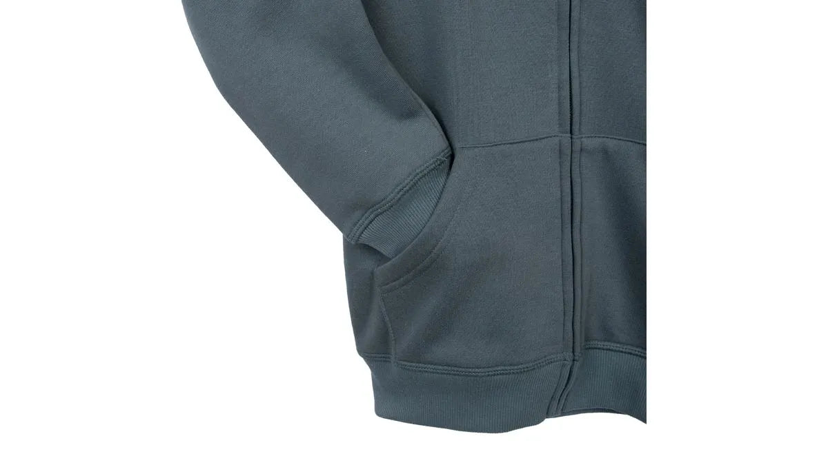 Polerón Niño Estampado con Cierre y Gorro Verde