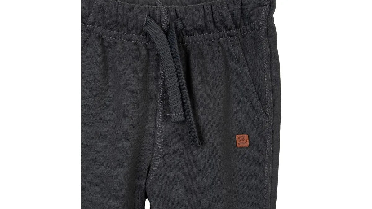 Pantalón Buzo Bebé Niño Jogger Liso Marengo