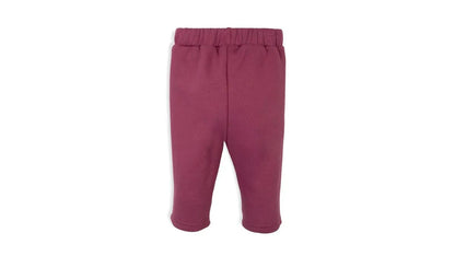 Pantalón Buzo Bebé Niña Cintura Elasticada Ciruela