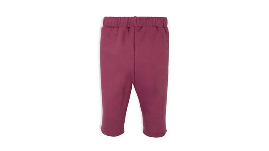 Pantalón Buzo Bebé Niña Cintura Elasticada Ciruela